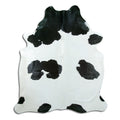 Black & White Cowhide Rug XXL