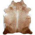 Brown Cowhide Rug XXL