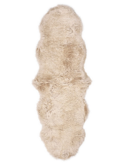New Zealand Sheepskin Rug Double, Beige