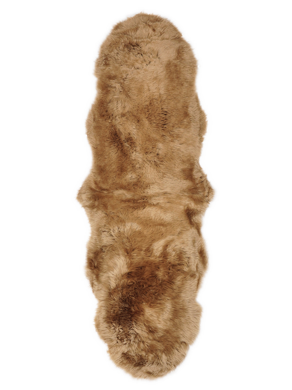 New Zealand Sheepskin Rug Double, Camel