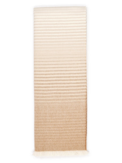 Royal Alpaca Throw “Dune” – full length