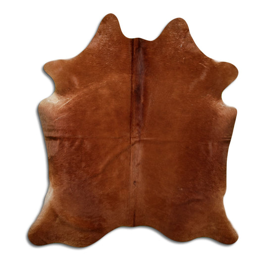Brown Cowhide Rug L