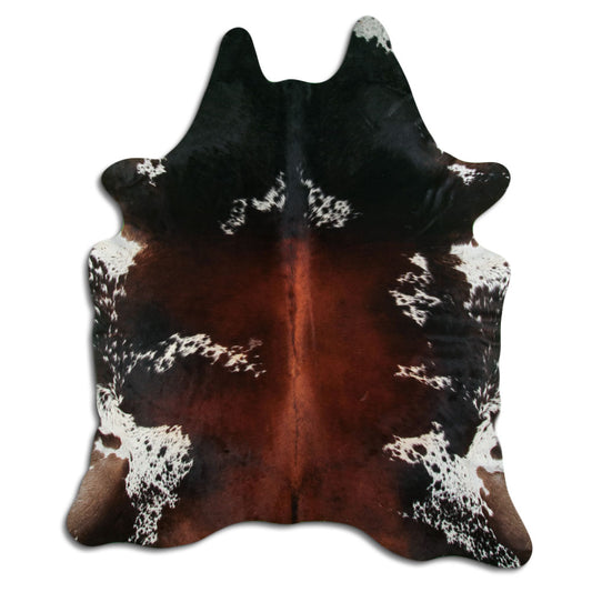 Tricolor Cowhide Rug XXL