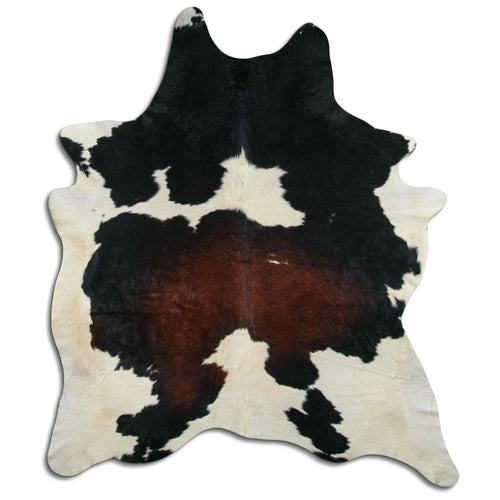 Tricolor Cowhide Rug XXXL
