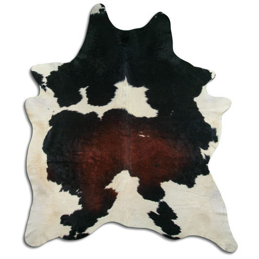 Tricolor Cowhide Rug XXXL