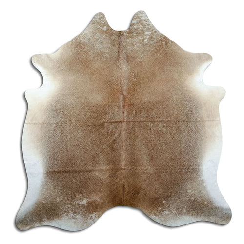 Brown Cowhide Rug L