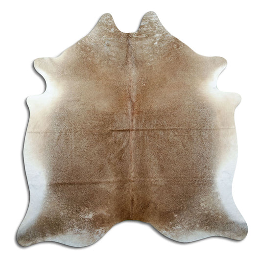 Brown Cowhide Rug L
