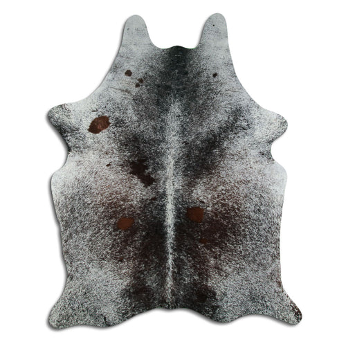 Salt & Pepper Cowhide Rug XXL