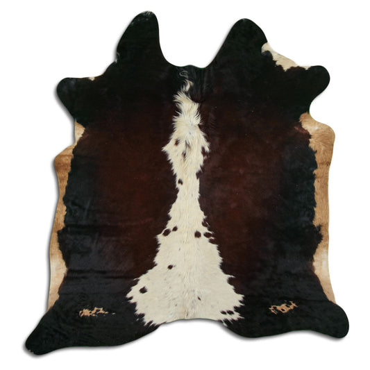 Tricolor Cowhide Rug XXL