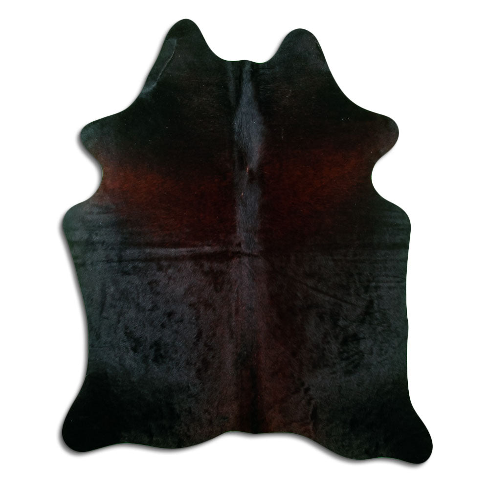 Brown Cowhide Rug M