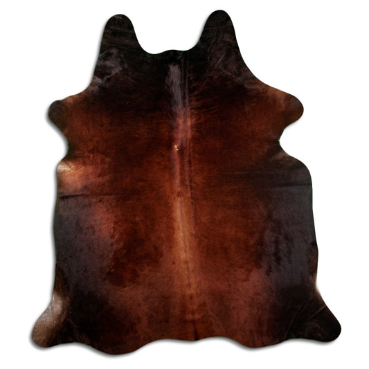Brown Cowhide Rug XXL