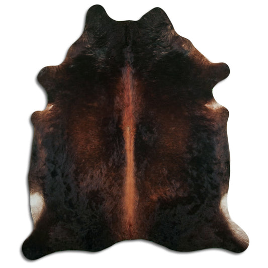 Brown Cowhide Rug XXL