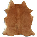 Brown Cowhide Rug L