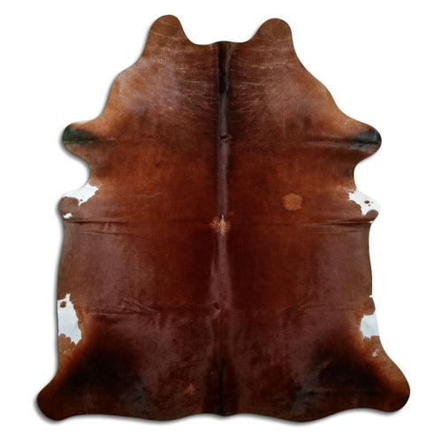 Brown Cowhide Rug XXL
