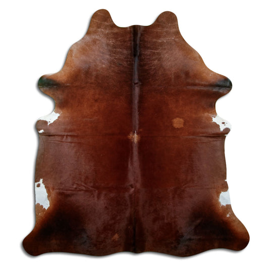 Brown Cowhide Rug XXL