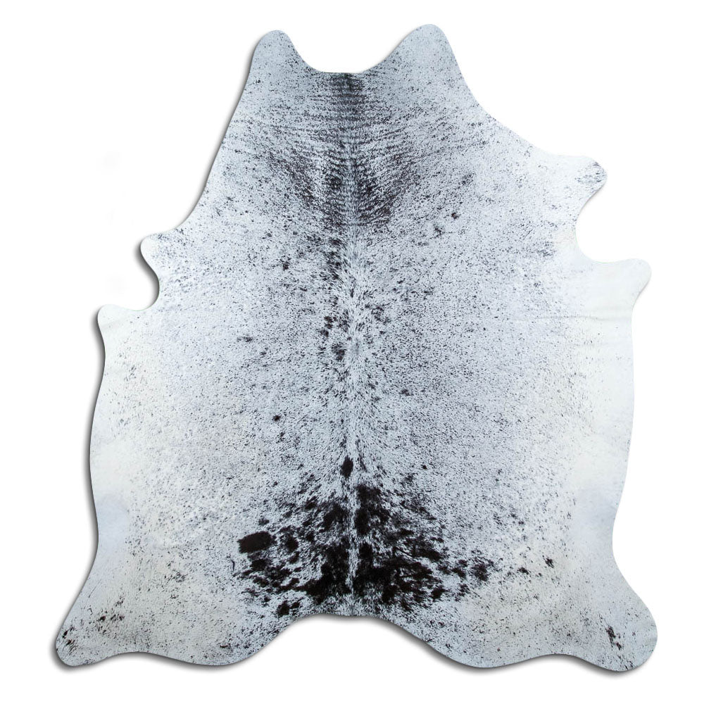 Salt & Pepper Cowhide Rug XXL