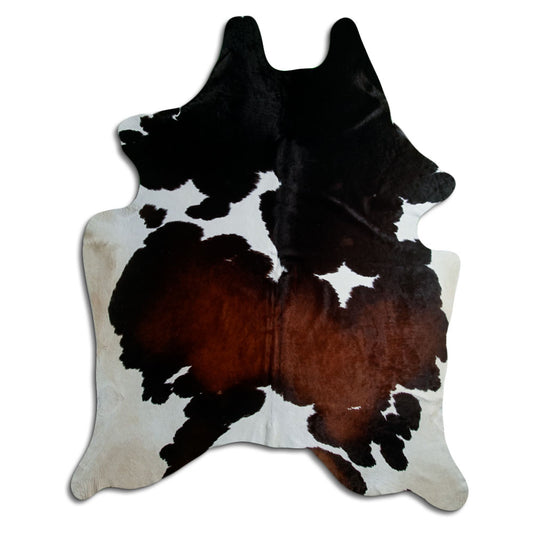Tricolor Cowhide Rug XXL