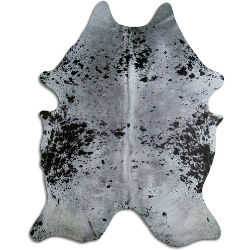 Salt & Pepper Cowhide Rug XXL
