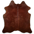 Brown Cowhide Rug L