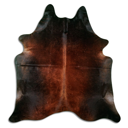 Brown Cowhide Rug M
