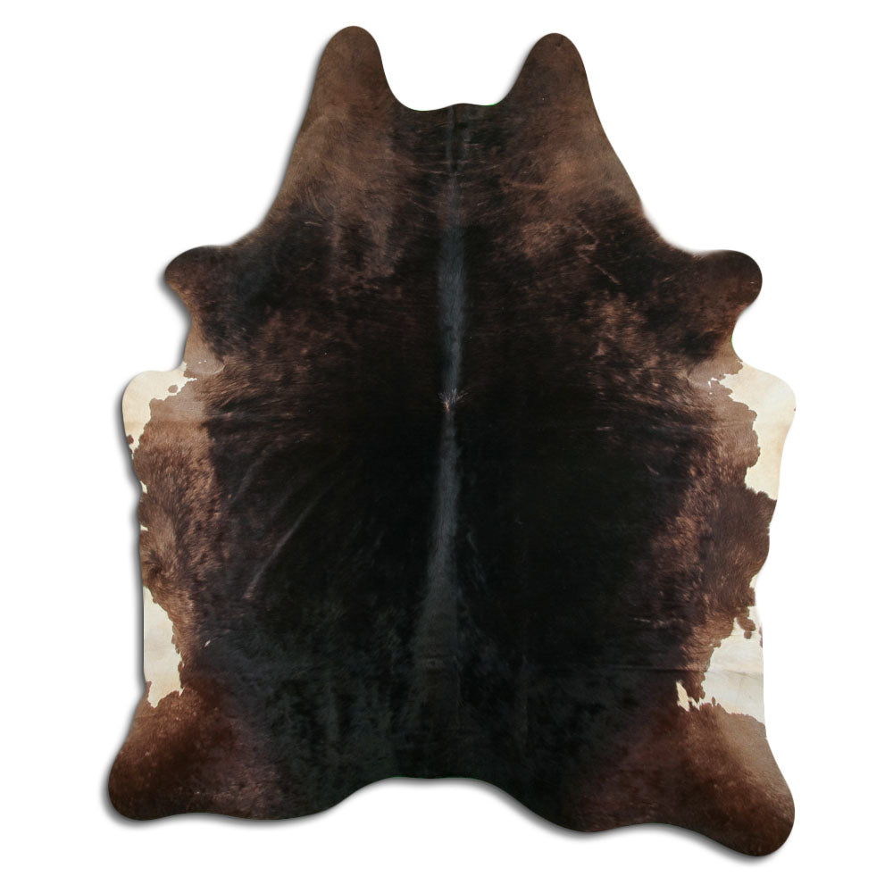 Brown Cowhide Rug XXL