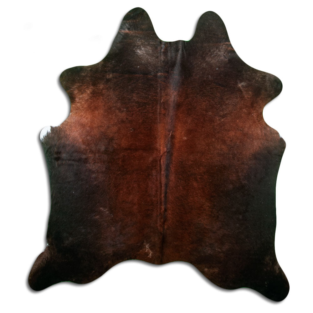 Brown Cowhide Rug M