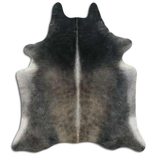 Grey Cowhide Rug L