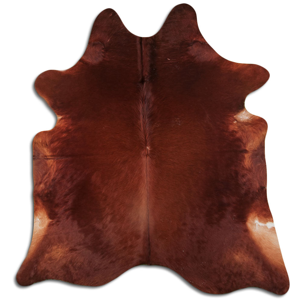 Brown Cowhide Rug XL