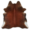 Brown Cowhide Rug L