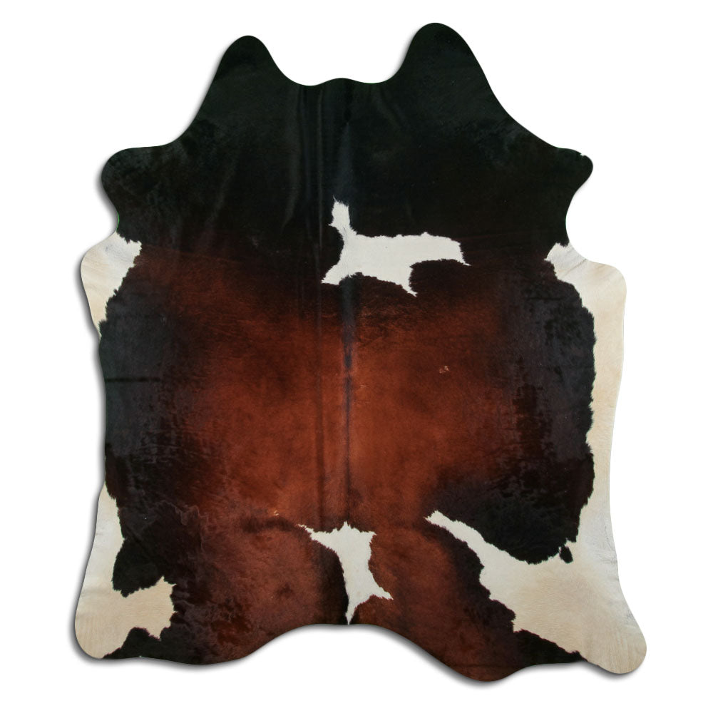 Tricolor Cowhide Rug XXL