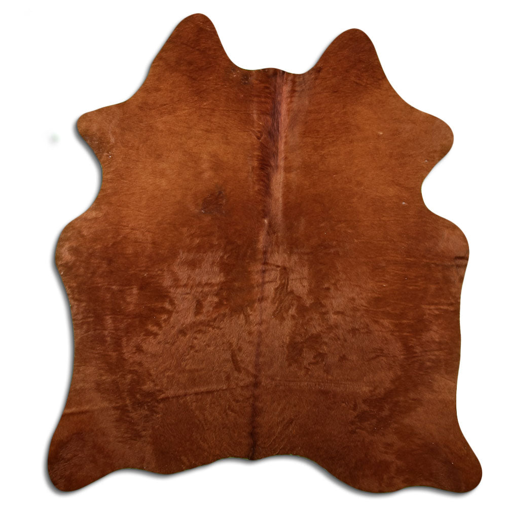 Brown Cowhide Rug M