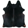 Brown Cowhide Rug L
