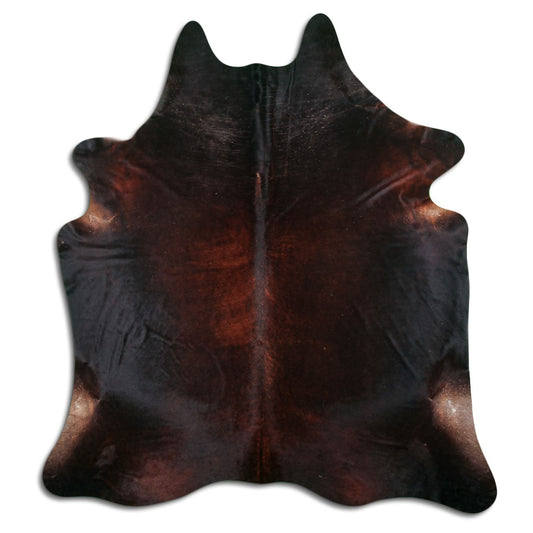 Brown Cowhide Rug XXL