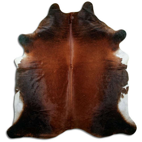 Brown Cowhide Rug XXL