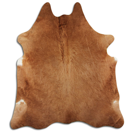 Brown Cowhide Rug XL