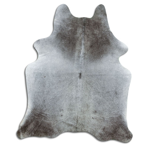 Grey Cowhide Rug L