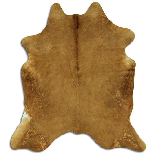 Brown Cowhide Rug L