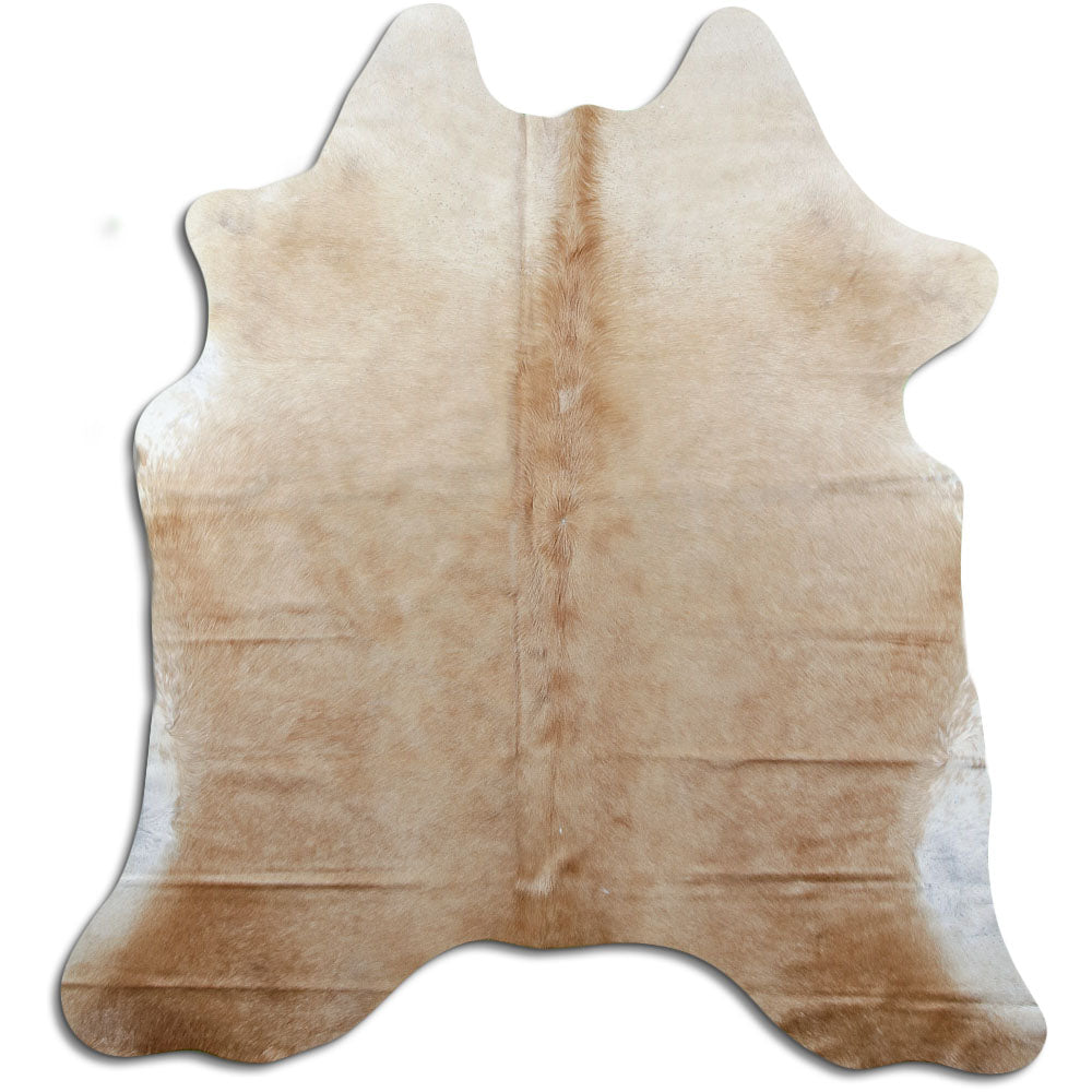 Brown Cowhide Rug L