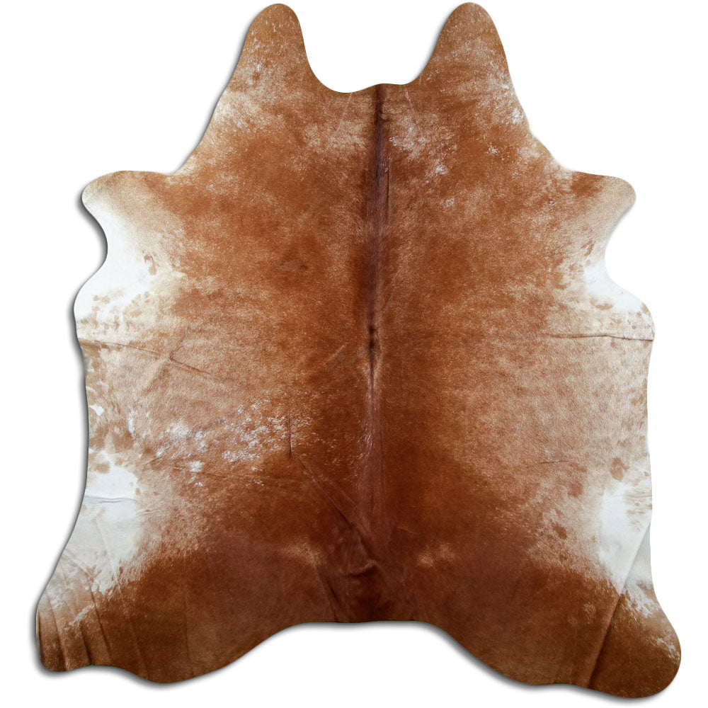 Brown Cowhide Rug XXL