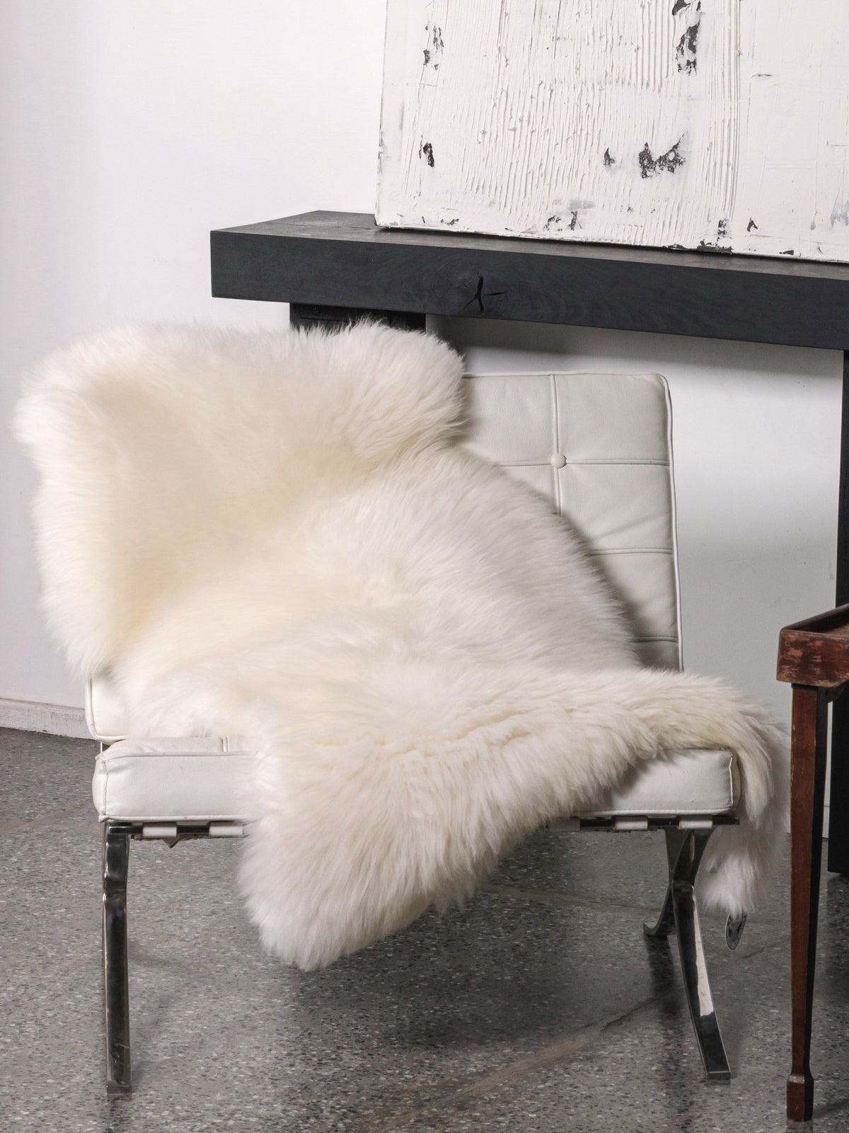 Premium UK Sheepskin Rug White