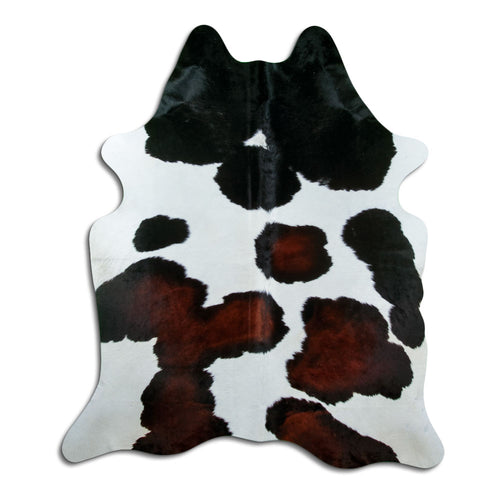 Tricolor Cowhide Rug XXL