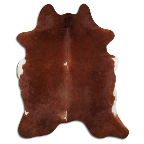 Brown Cowhide Rug L