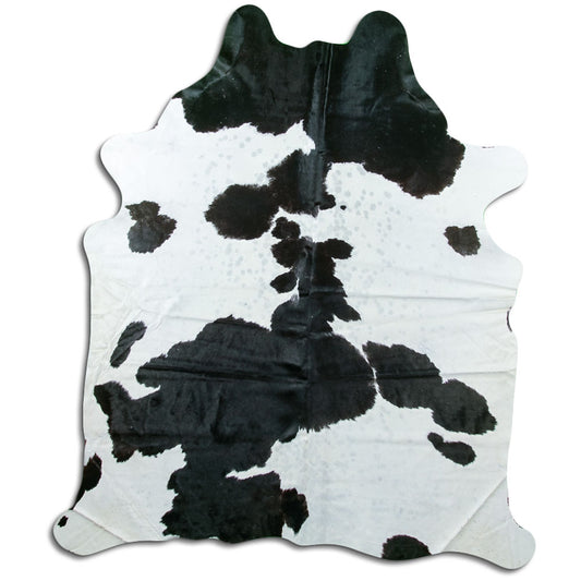 Black & White Cowhide Rug L