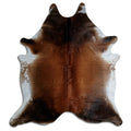 Brown Cowhide Rug XXL