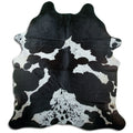 Black & White Cowhide Rug XXL