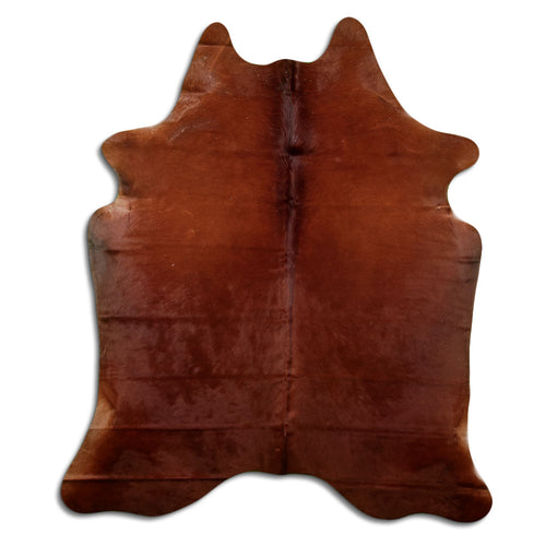 Brown Cowhide Rug XXL