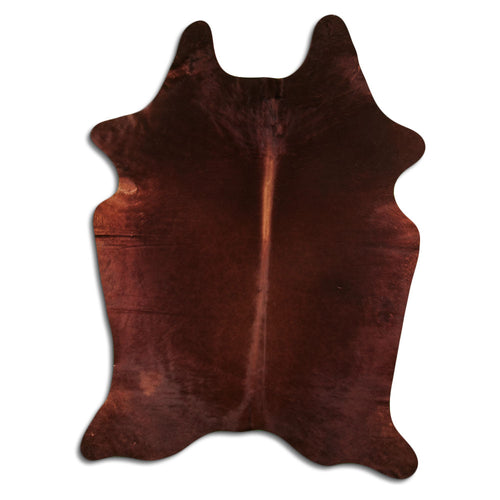 Brown Cowhide Rug XXL