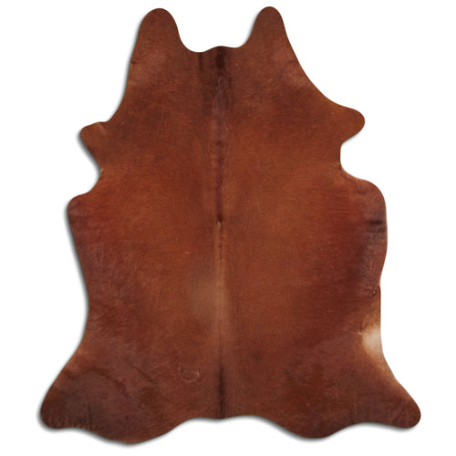 Brown Cowhide Rug L