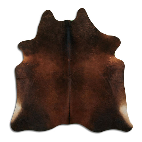 Brown Cowhide Rug M