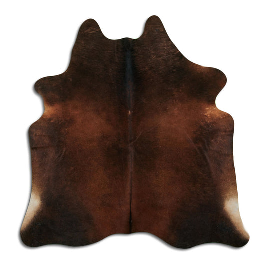 Brown Cowhide Rug M